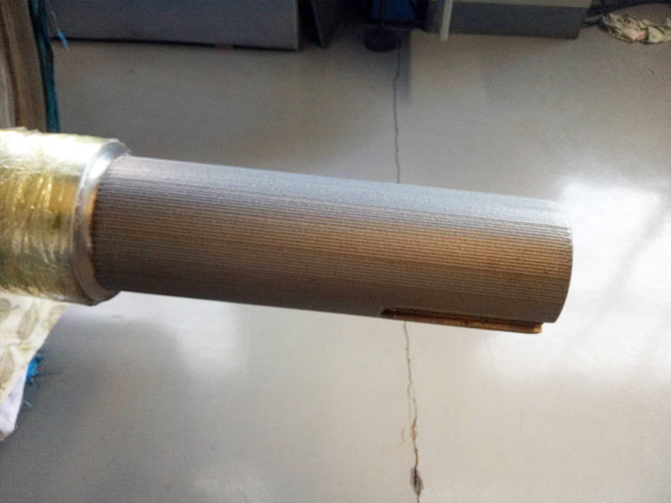 Laser intensification of roller surface