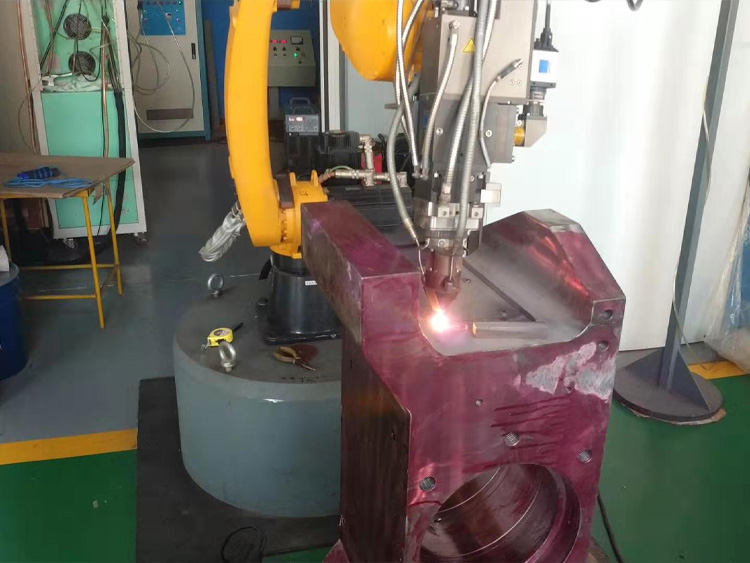Bearing seat laser repair